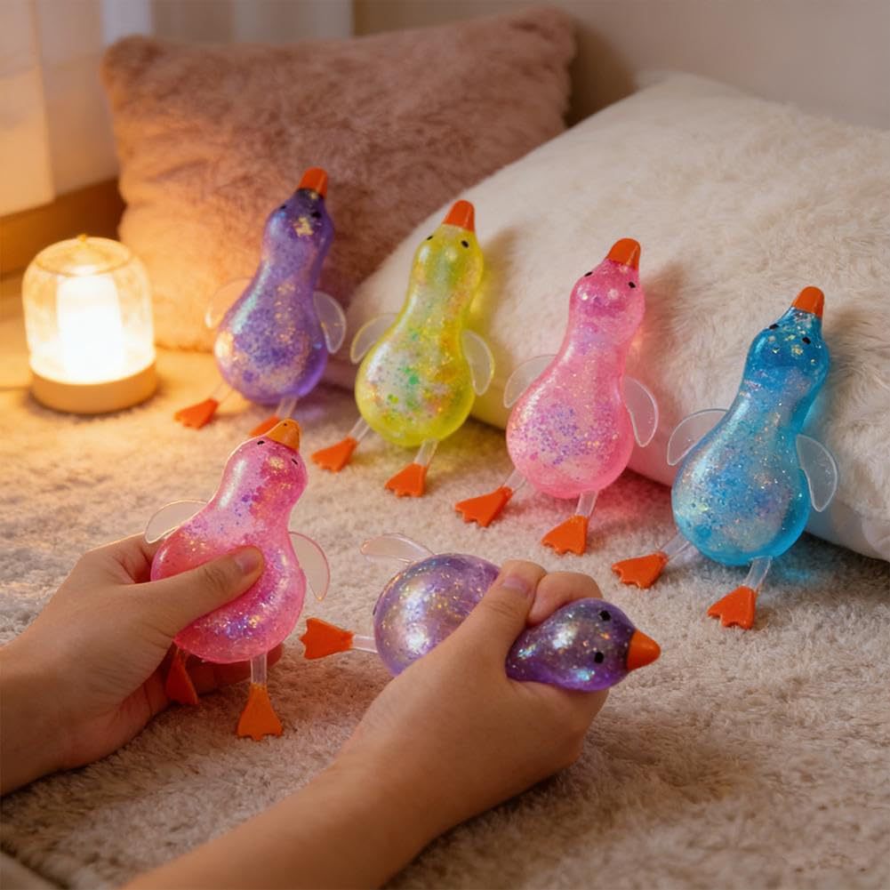 Glitter Squishy Duck