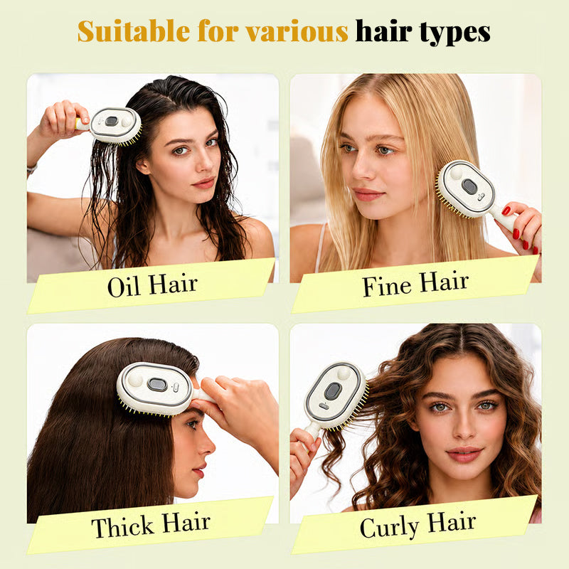 Ionic Electric Steam Hair Brush